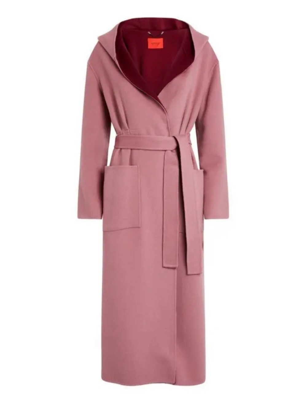 MAX & CO. Wool-Cashmere Hooded Coat Size 42 New
Label is removed